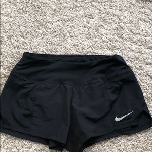 women’s xs black nike athletic shorts
